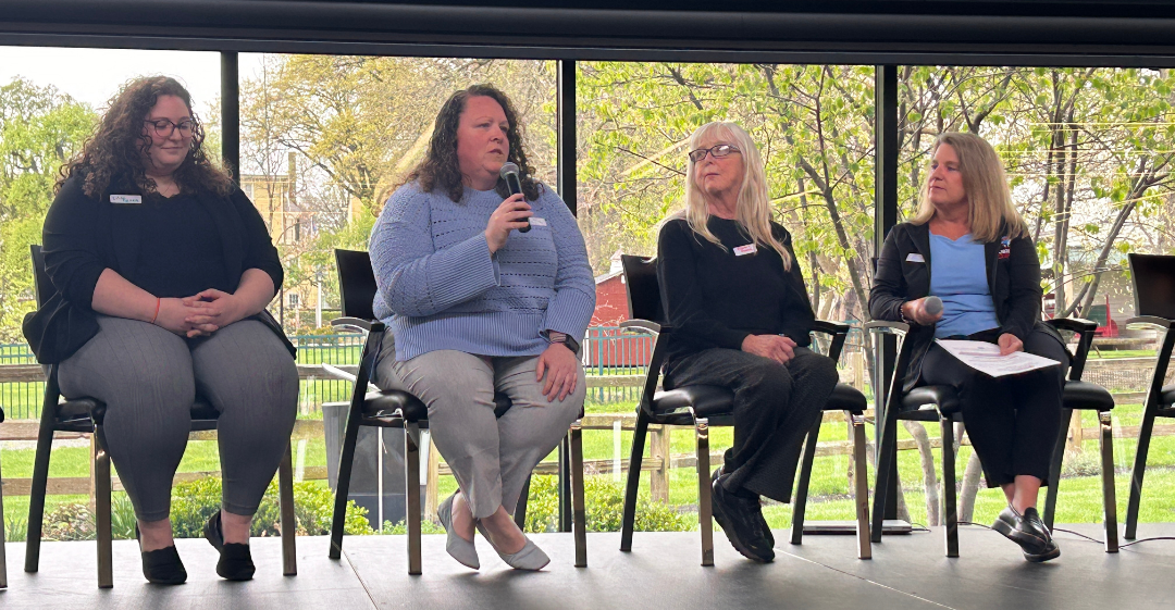 Panel of SubjectToClimate mentors and mentees at Kean University