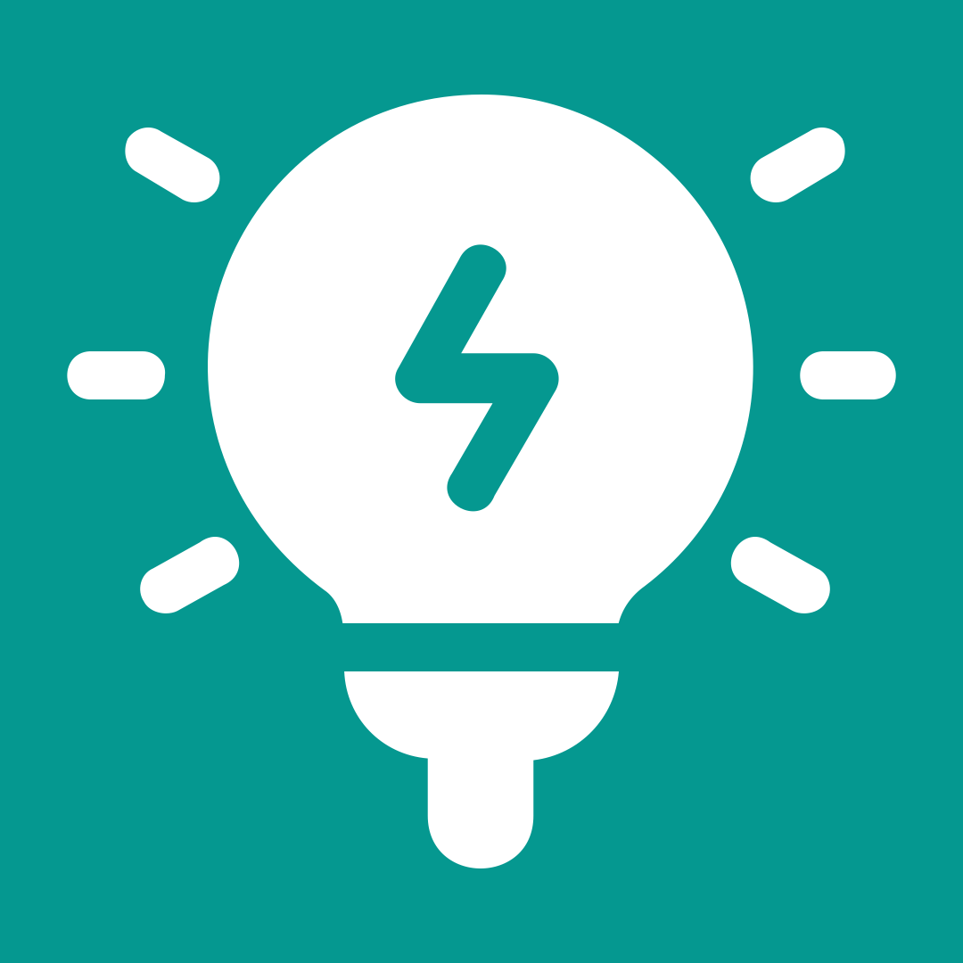 Lightbulb icon image used to represent the Torace Innovators Pilot Program