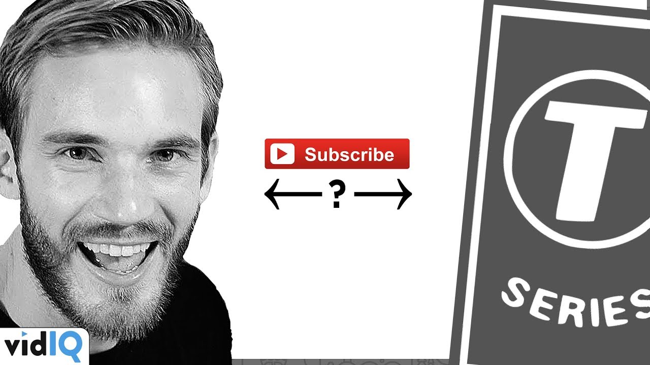 Pewdiepie Vs T Series Blog Vidiq