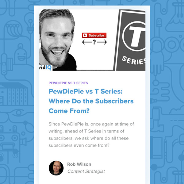 Guest vidIQ blog writer