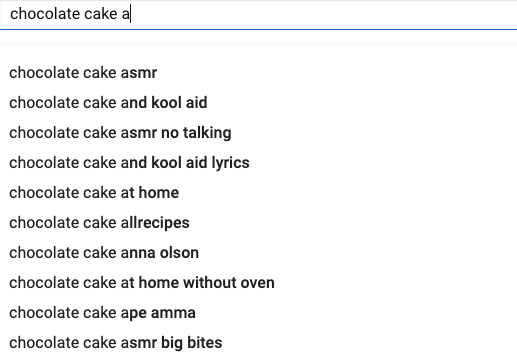 youtube keyword research auto complete