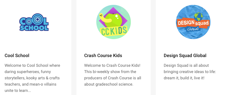 YouTube learning