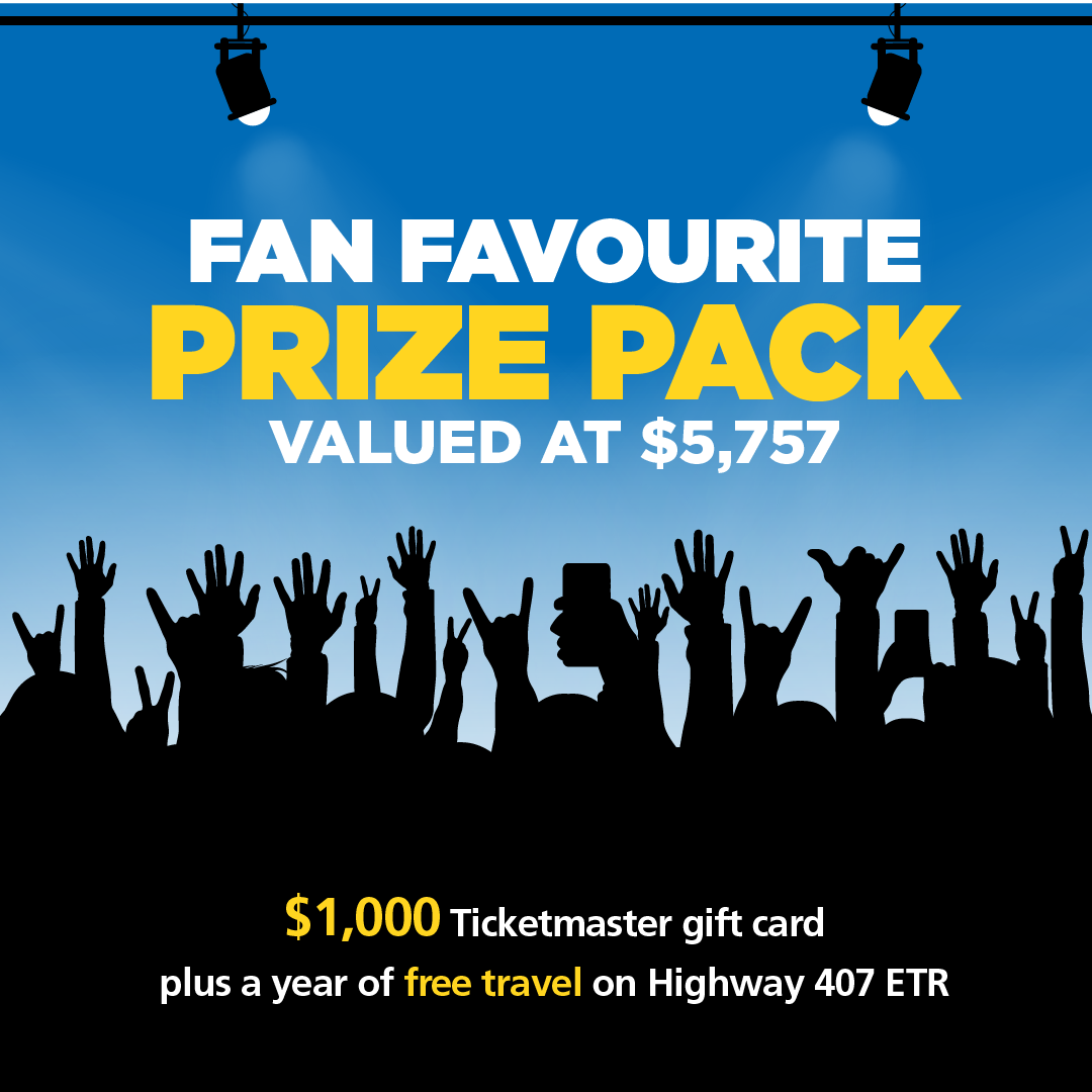 Fan Favourite prize pack valued at $5,757