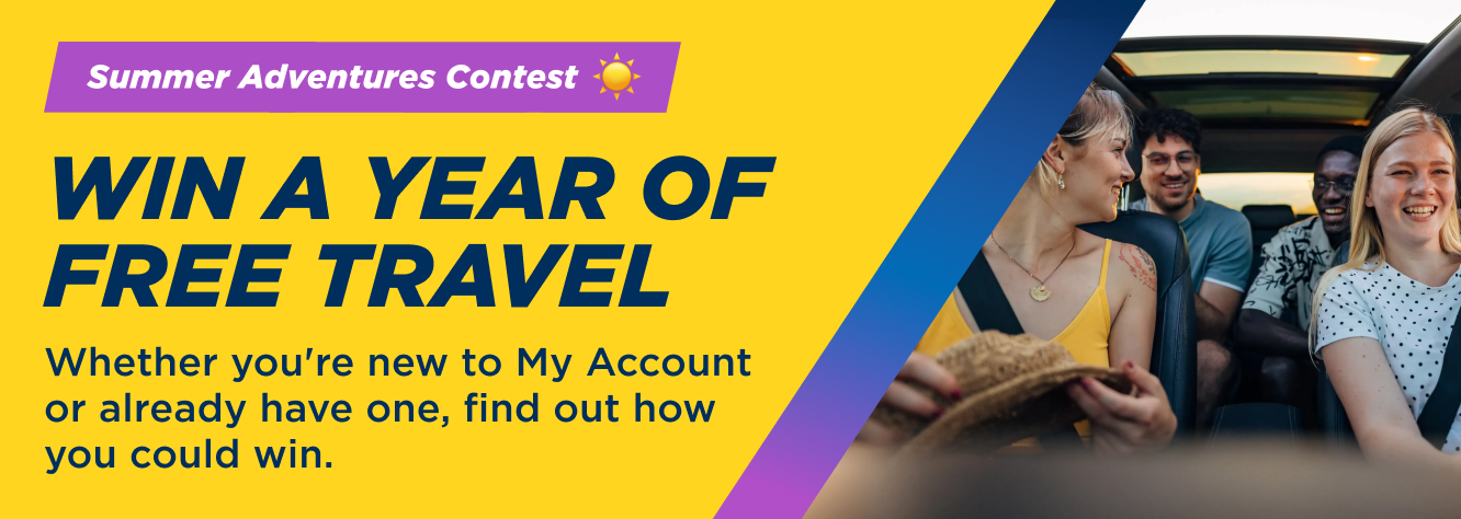 My Account Contest banner