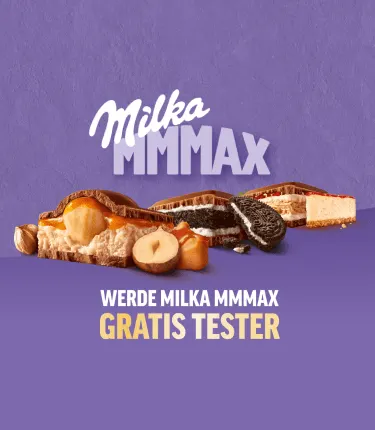 Werde Milka Mmmax Gratis Tester
