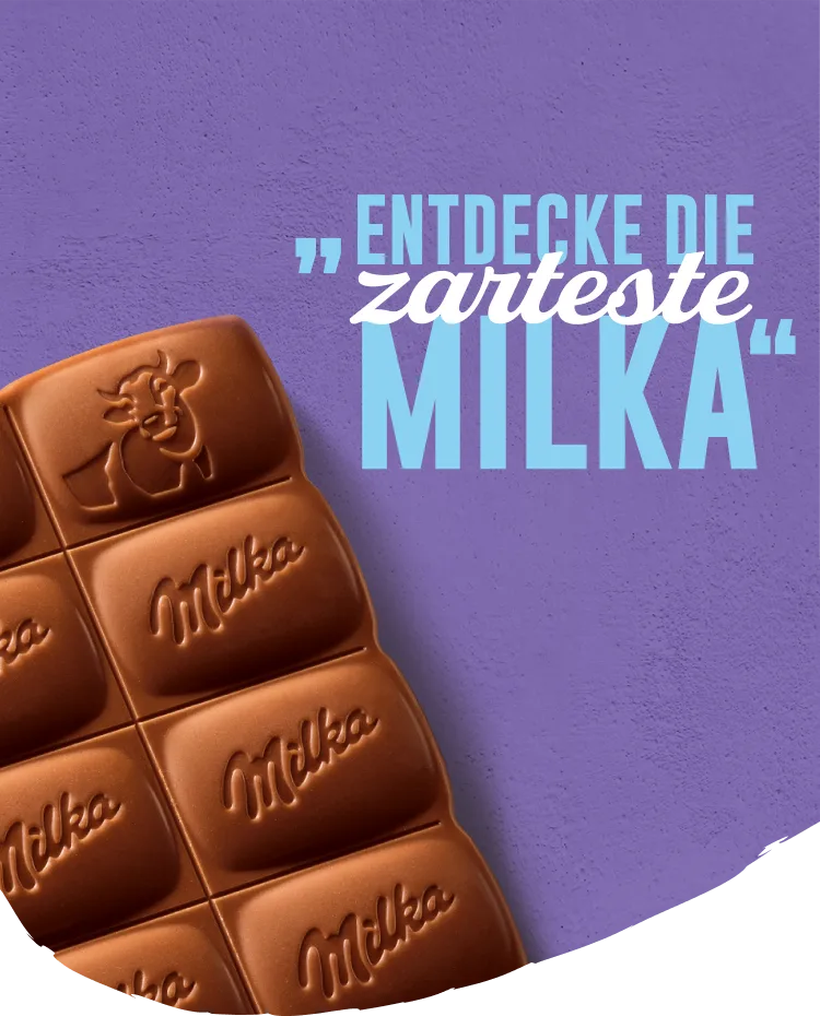 Entdecke Milka! | Tafeln im neuen Design