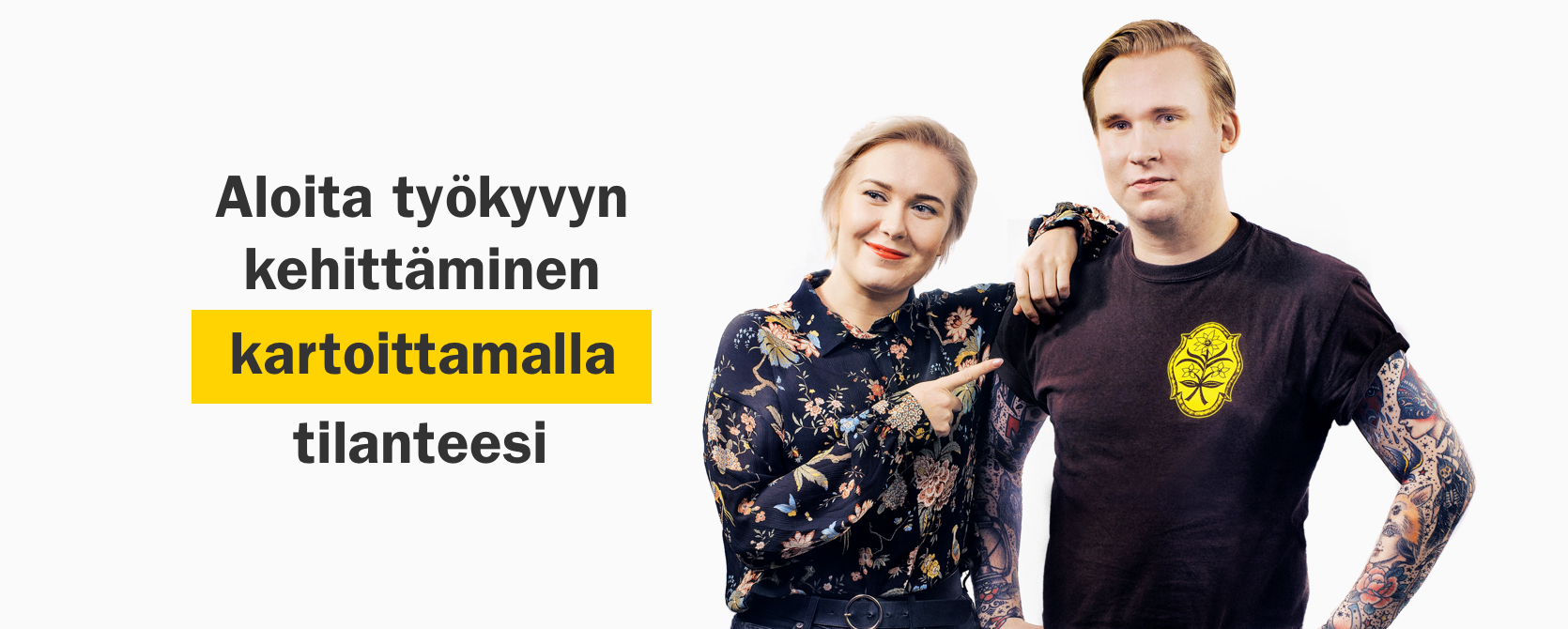 Aloita työkyvyn kehittämällä kartoittamalla tilanteesi