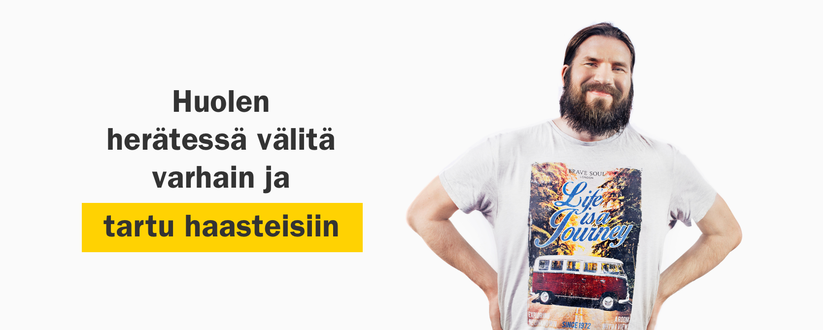 Huolen herätessä välitä varhain ja tartu haasteisiin