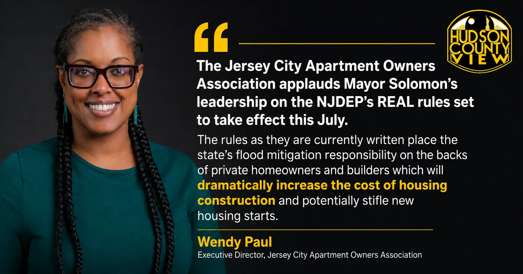 Wendy Hudson County View Quote