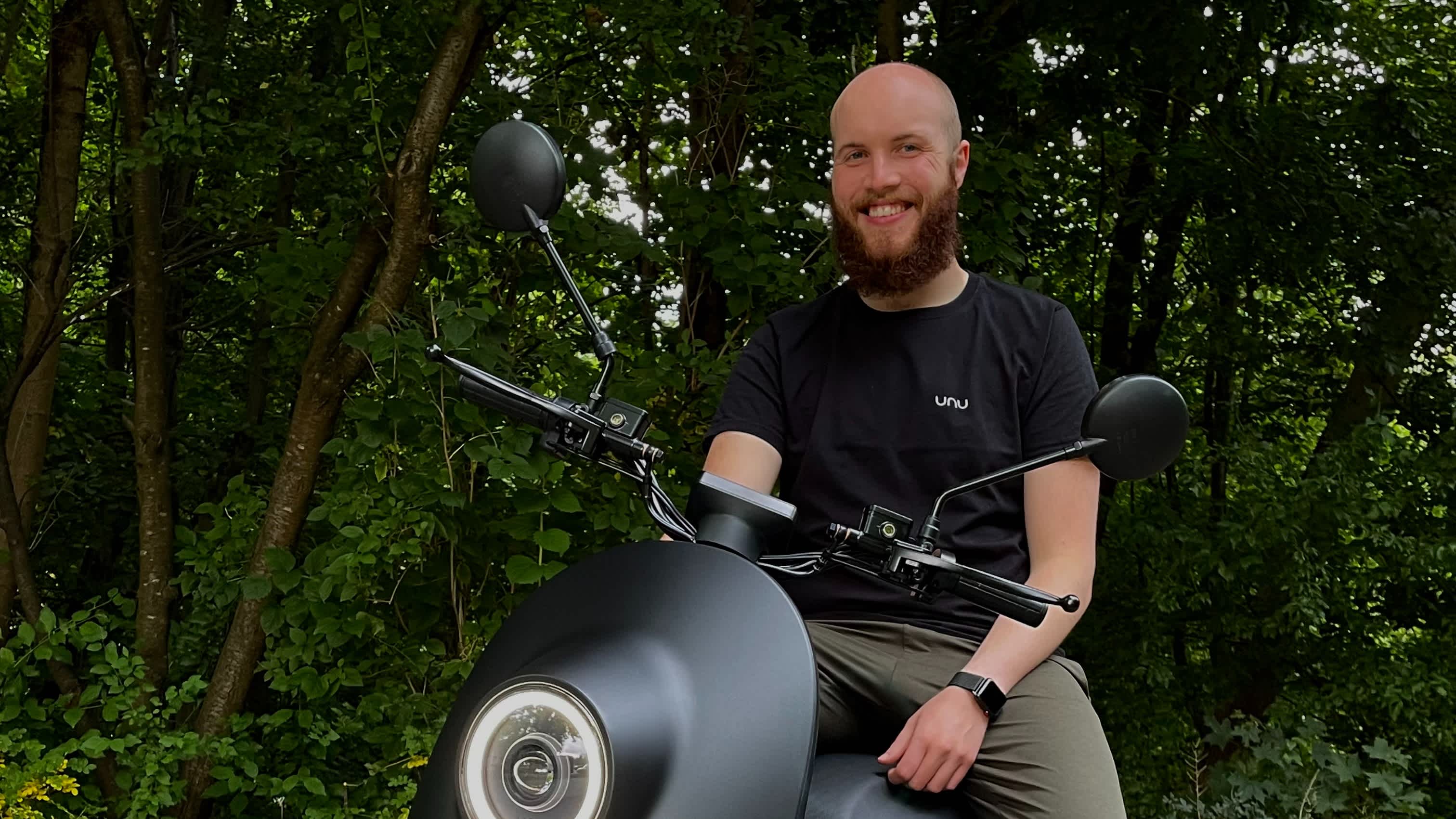 Testride mit unserem Pioneer Martin aus München