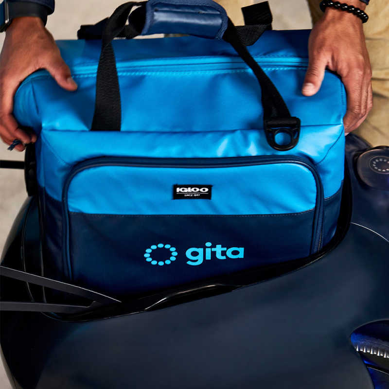 Image of blue gita cooler