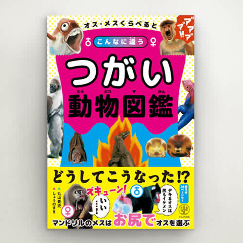 オス・メスくらべるとこんなに違う　つがい動物図鑑