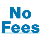 no fees