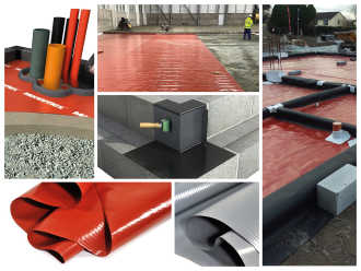Range of Necoflex Construction products