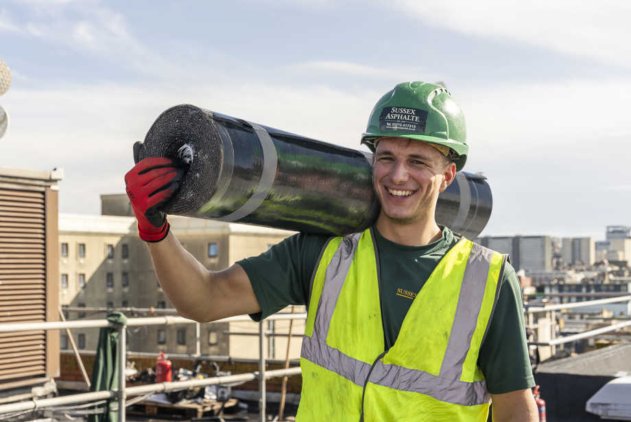 Charlie Plant, Apprentice of the year in flat roofing 