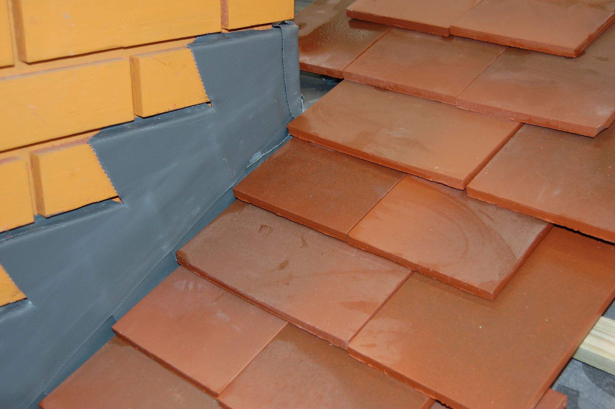 Wakaflex Rapid Flashing brickwork