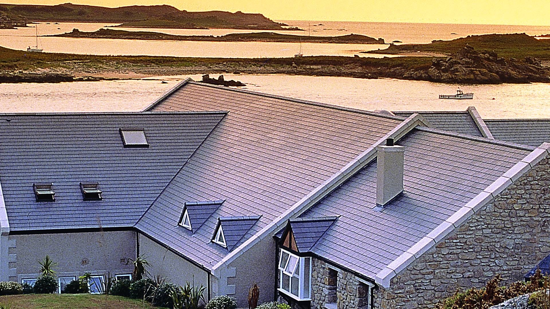 Cambrian Slate old roof