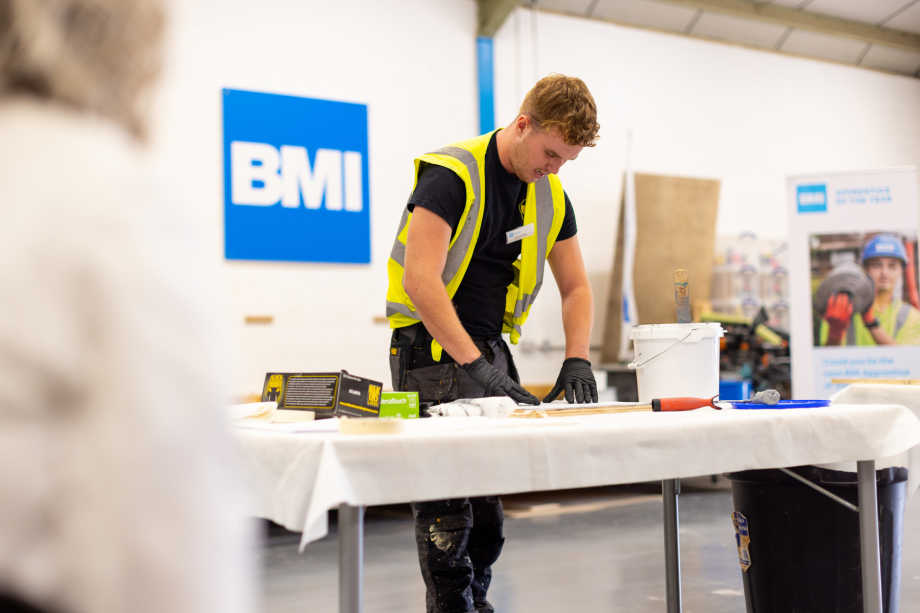 Malachi Wilkes - BMI Apprentice of the Year in Flat Roofing 2022