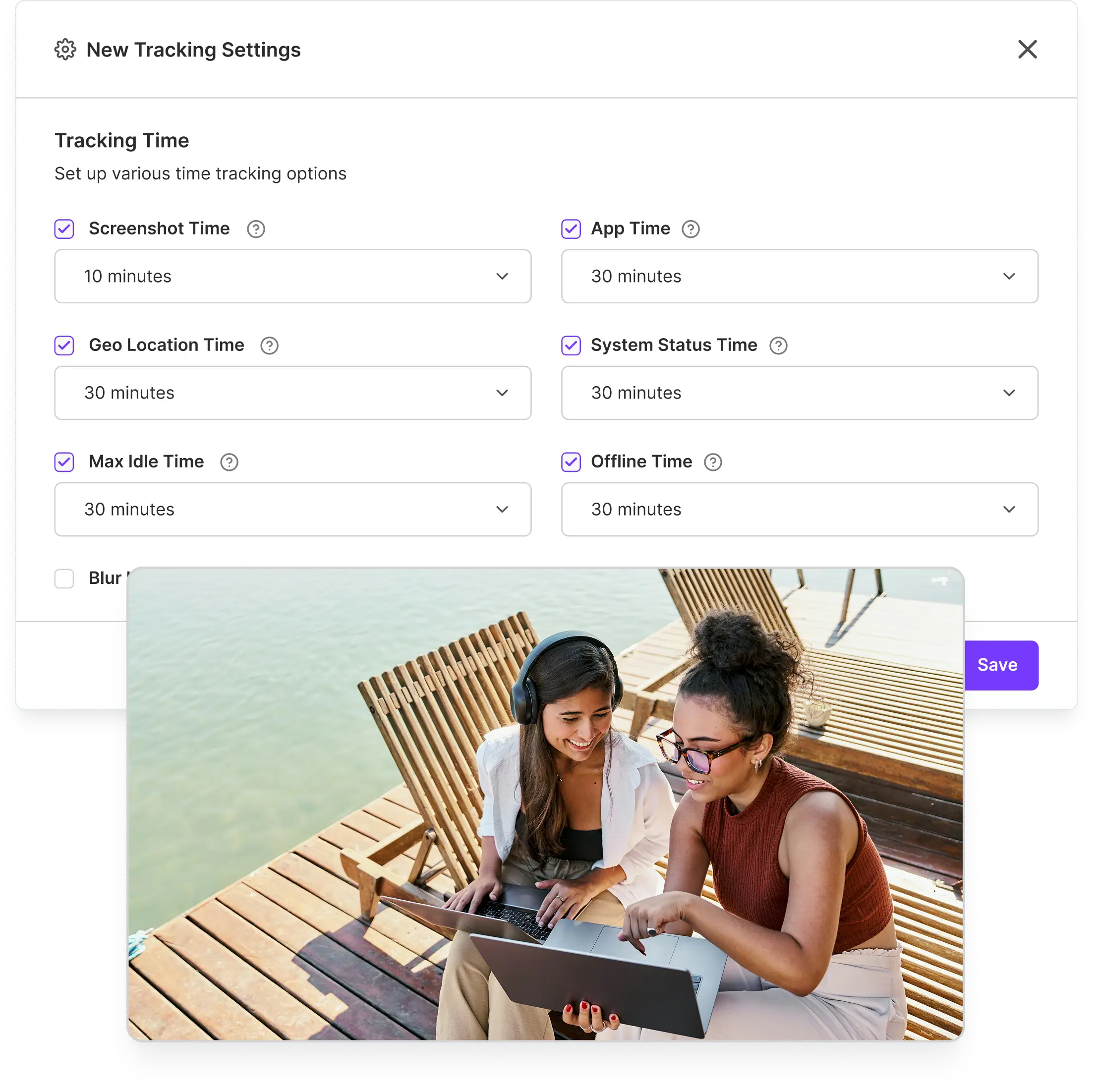 Idle Time Monitoring for Remote and Hybrid Teams