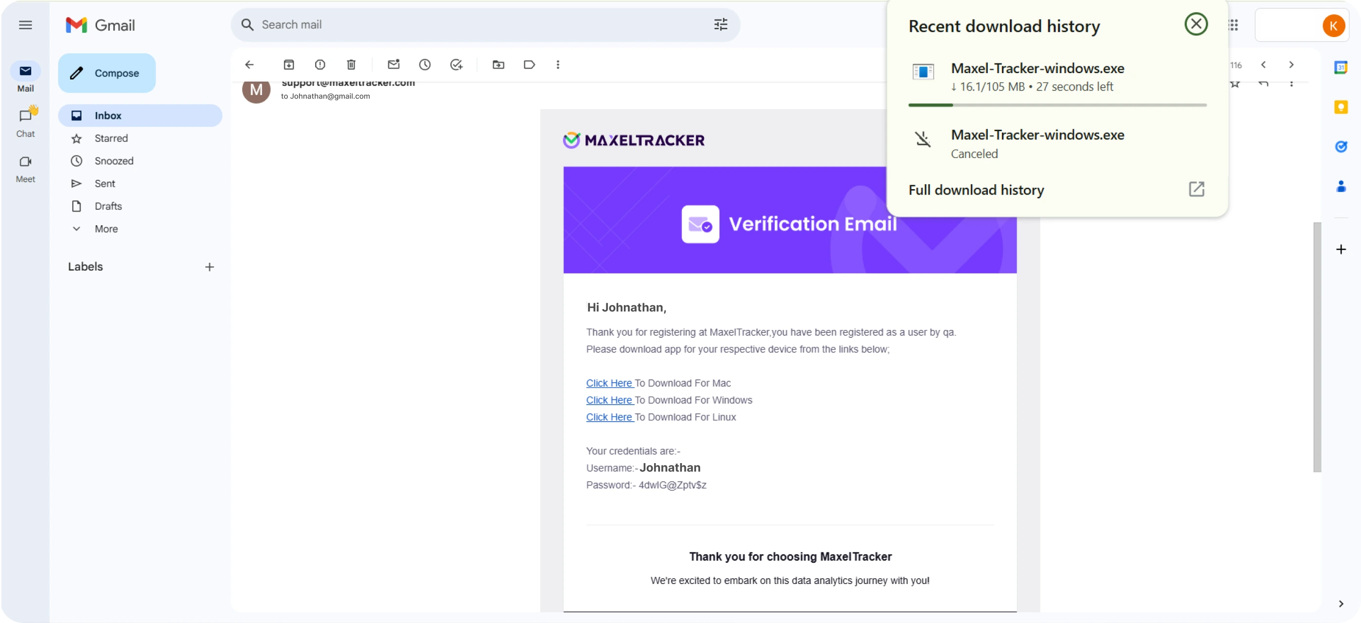 Step-5: Download a Windows file