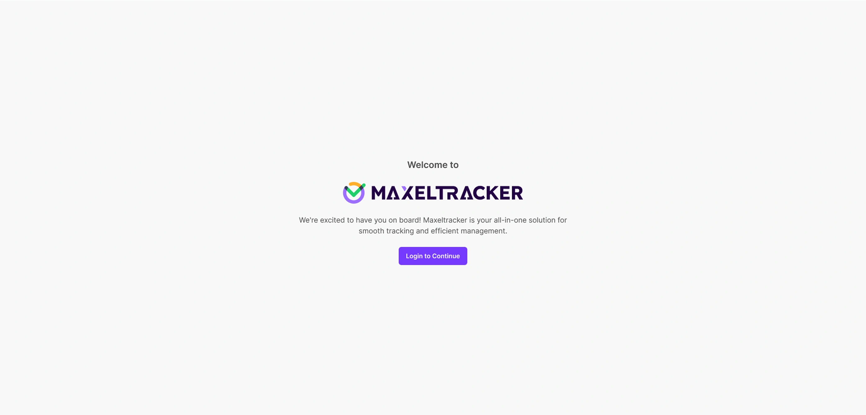 maxelTracker Login