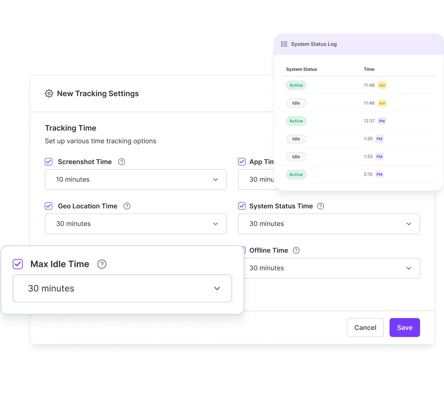 Idle Time Tracking Software