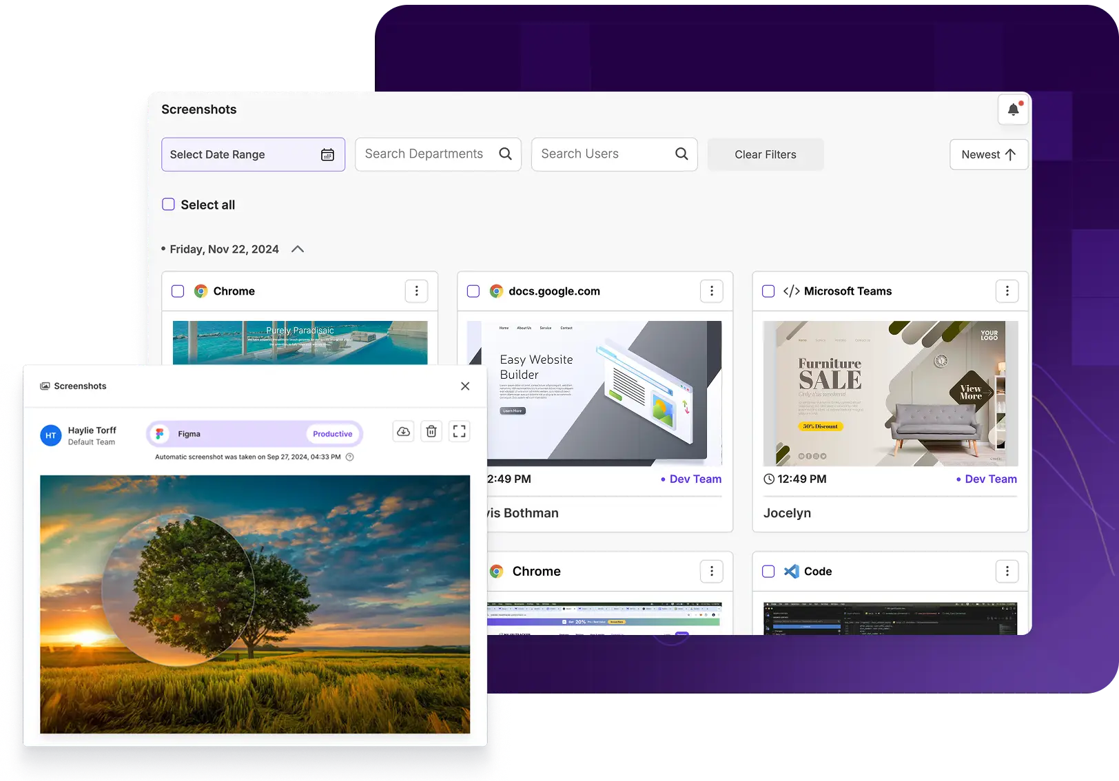 Automated Screenshots
