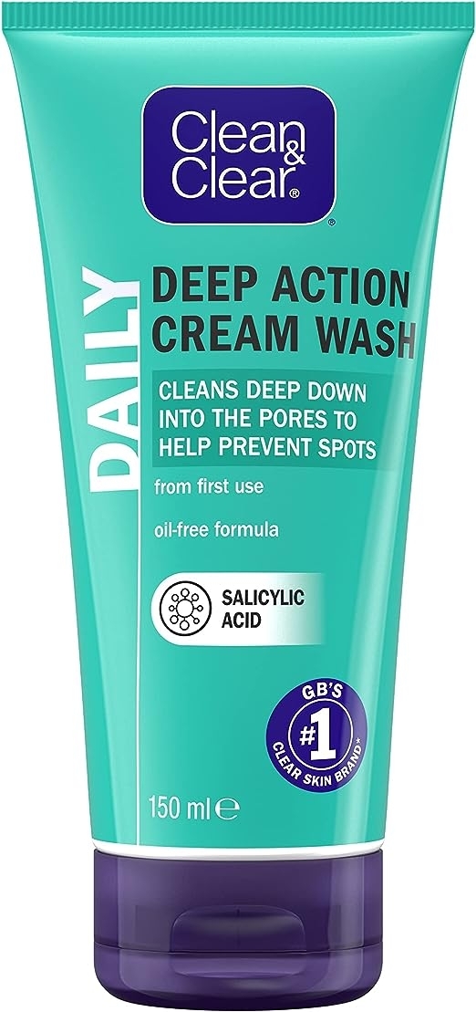 Clean & Clear Deep Action Cream Wash 150ml