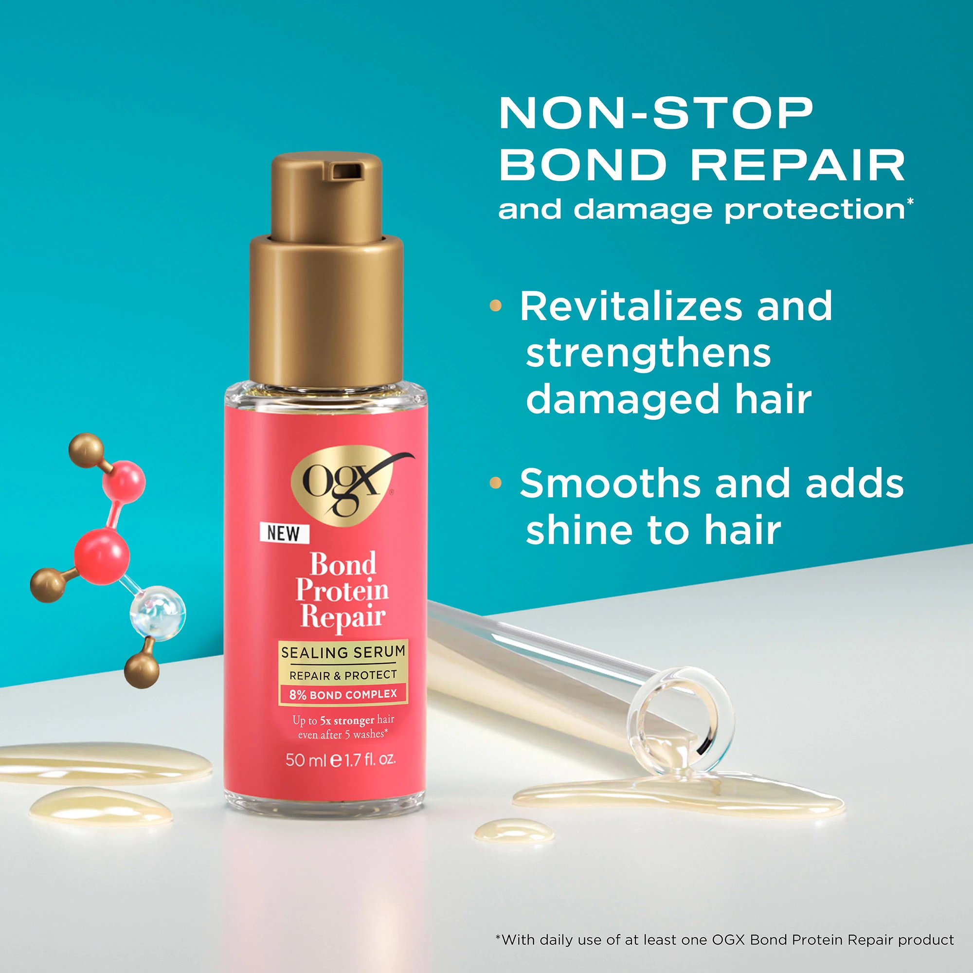 Bond Protein Repair Sealing Serum | OGX® Beauty