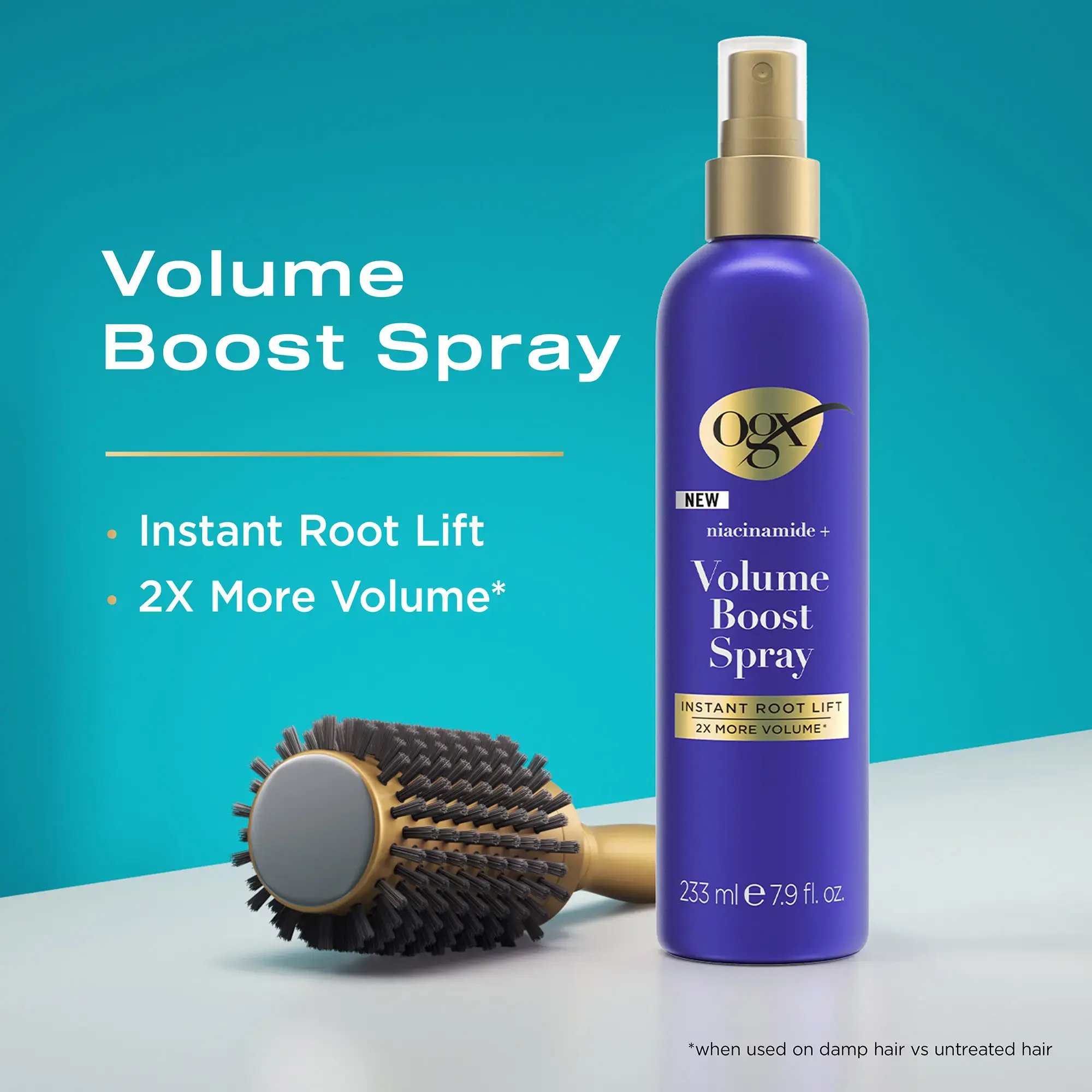 OGX Biotin & Collagen Niacinamide + Volume Boost Spray 233ml | OGX® Beauty