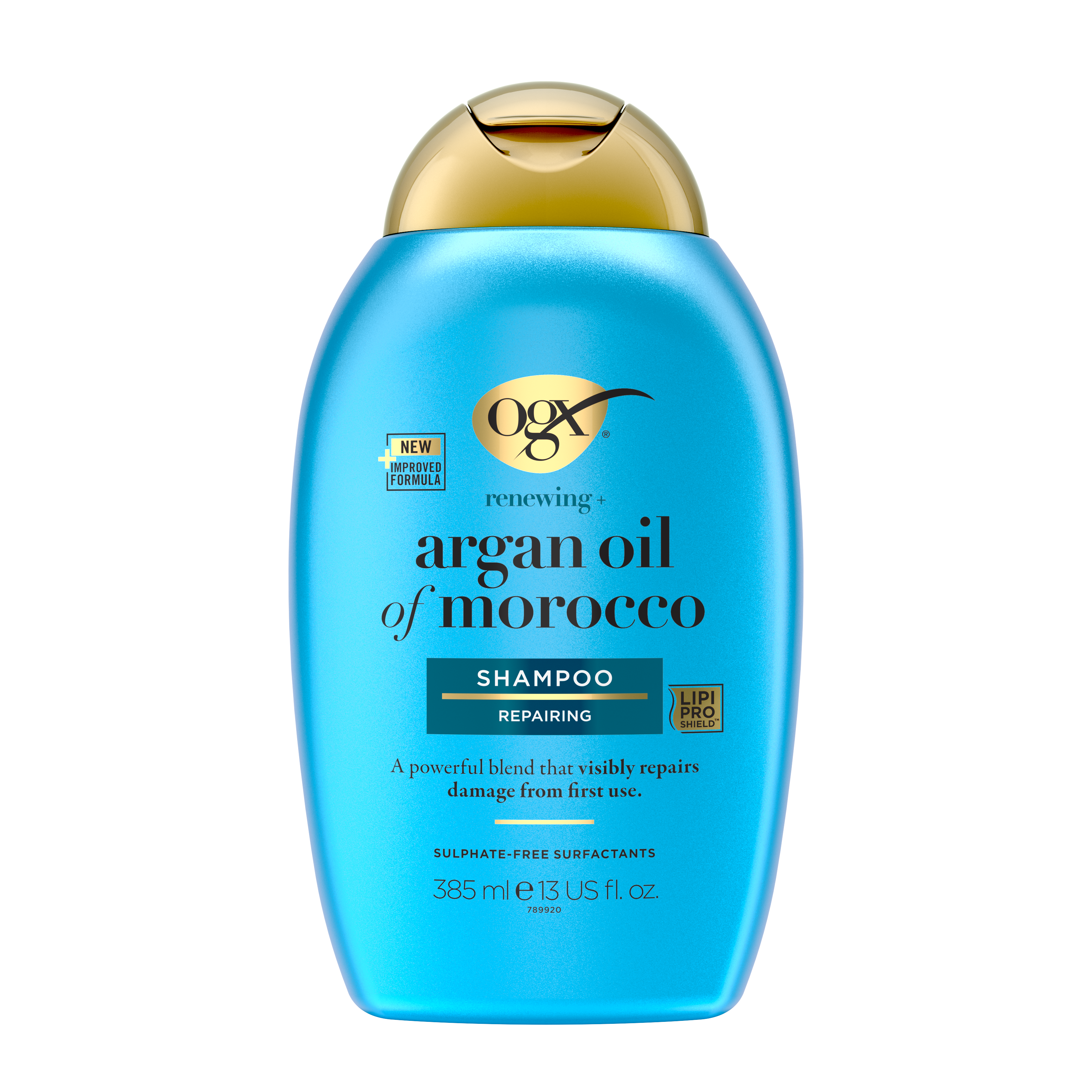 Renewing + Argan Oil of Morocco Shampoo bottle