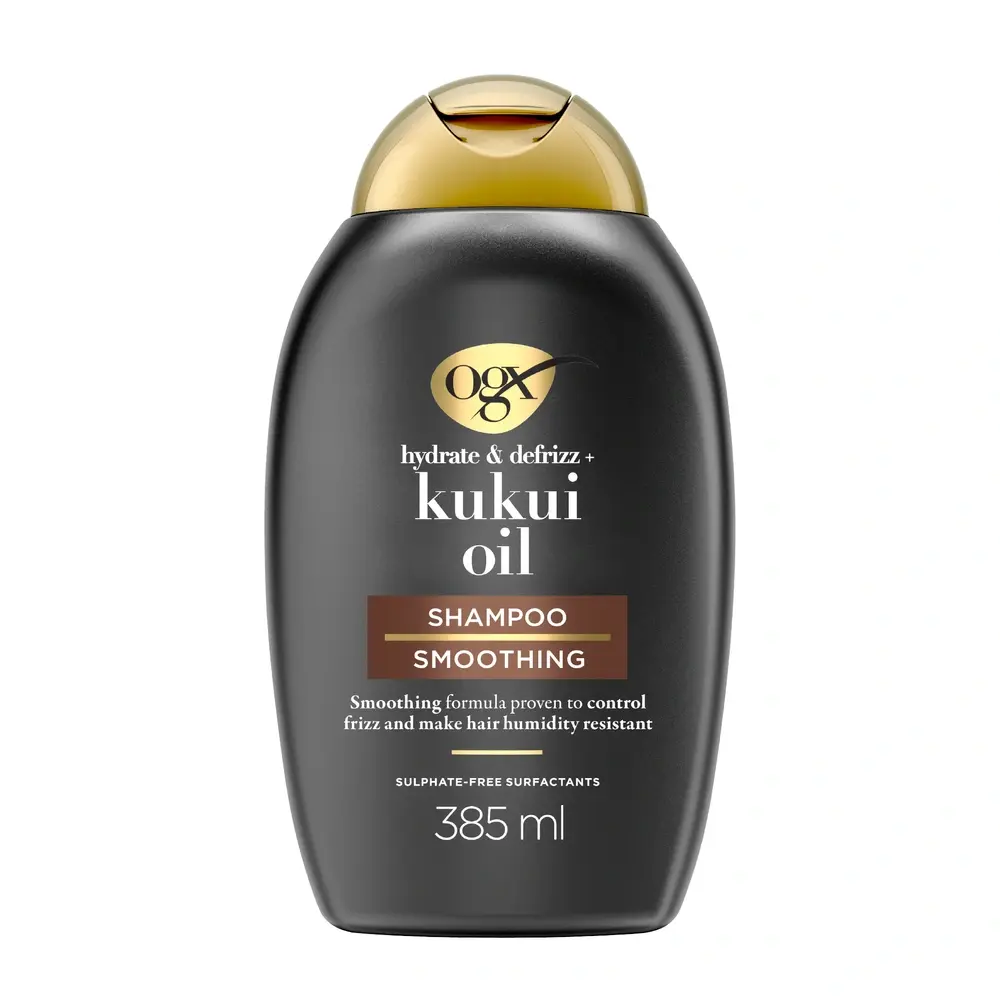 OGX Hydrate & Defrizz+ Kukui Oil Shampoo 385ml  | OGX® Beauty