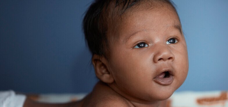 baby in nappy