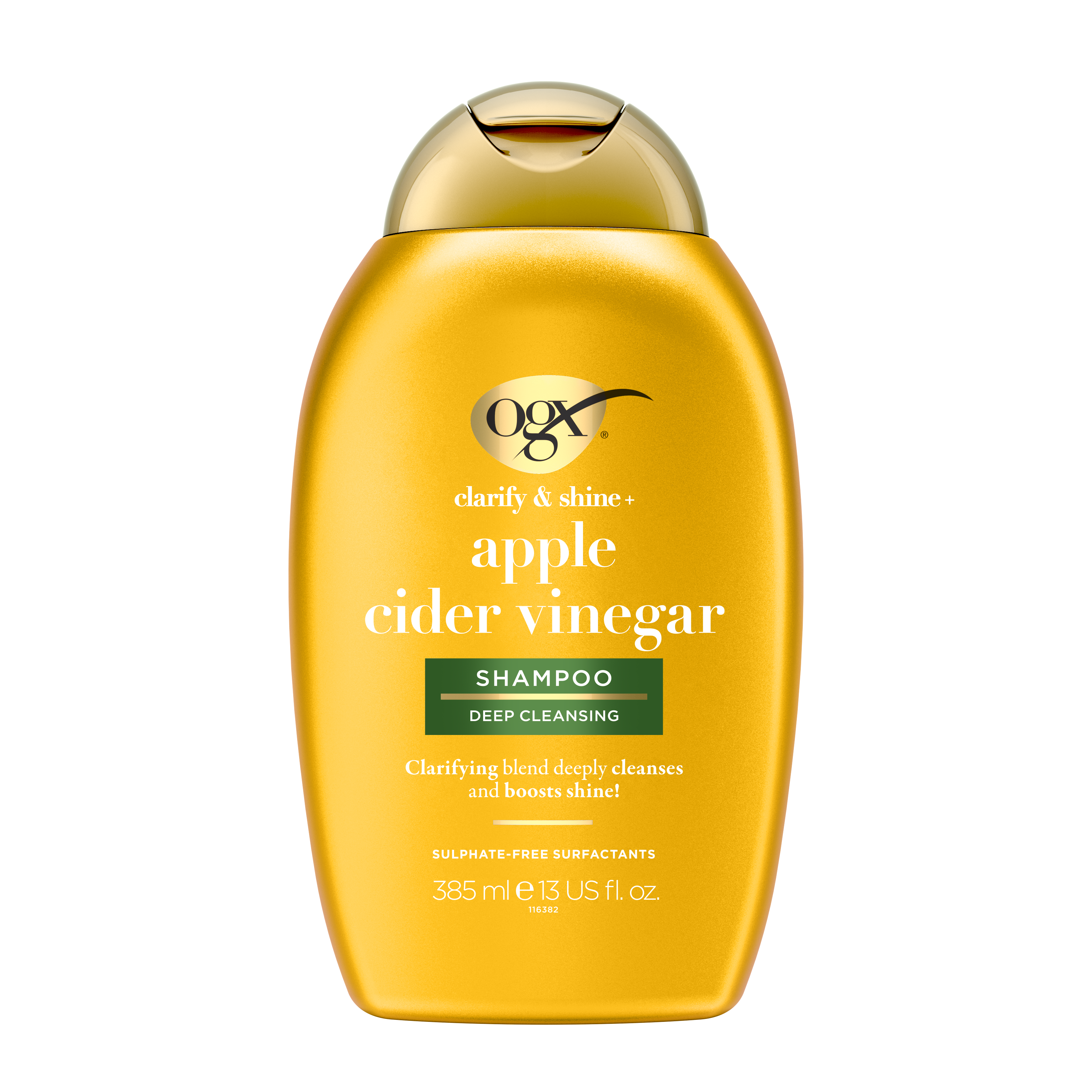 OGX Clarify & Shine+ Apple Cider Vinegar Shampoo 385ml  | OGX® Beauty