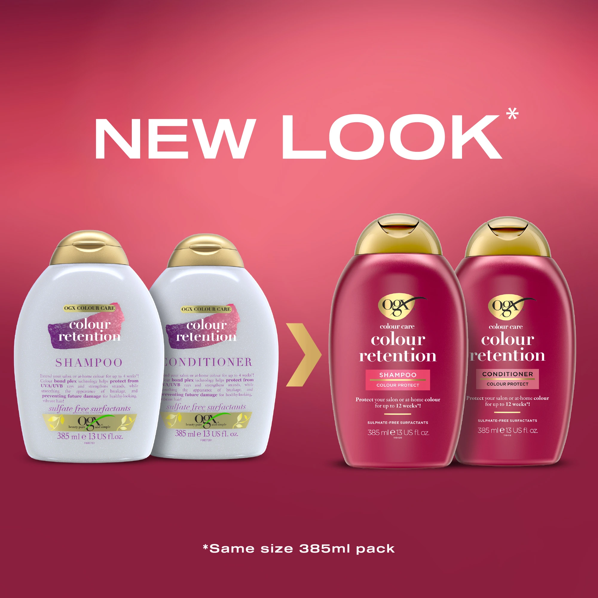 OGX Colour Care Colour Retention Conditioner 385ml  | OGX® Beauty