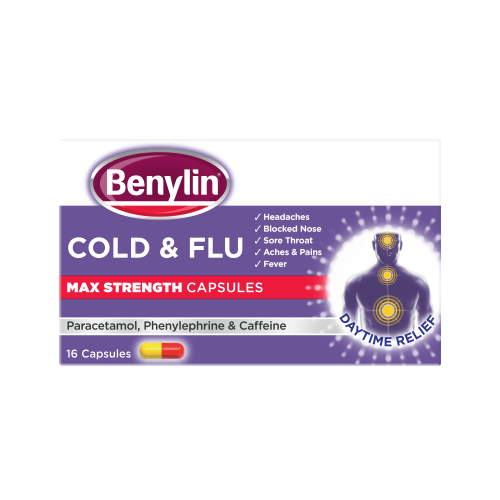 BENYLIN® Cold & Flu Max Strength Capsules