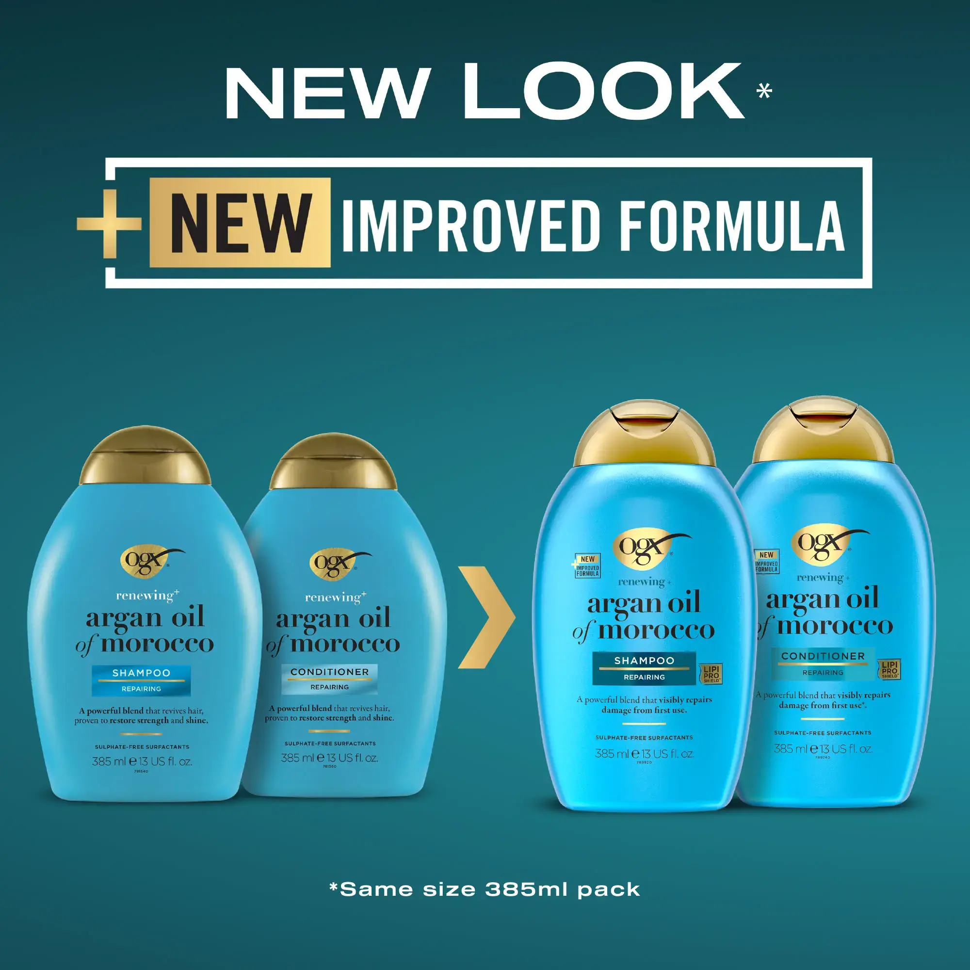 OGX Renewing+ Argan Oil of Morocco  Shampoo 385ml | OGX® Beauty