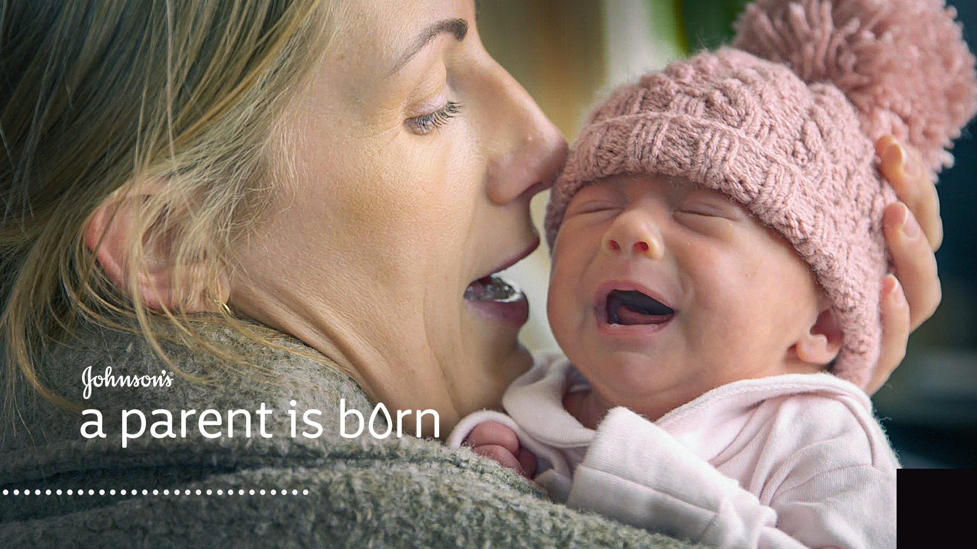 JOHNSON’S® a parent is born