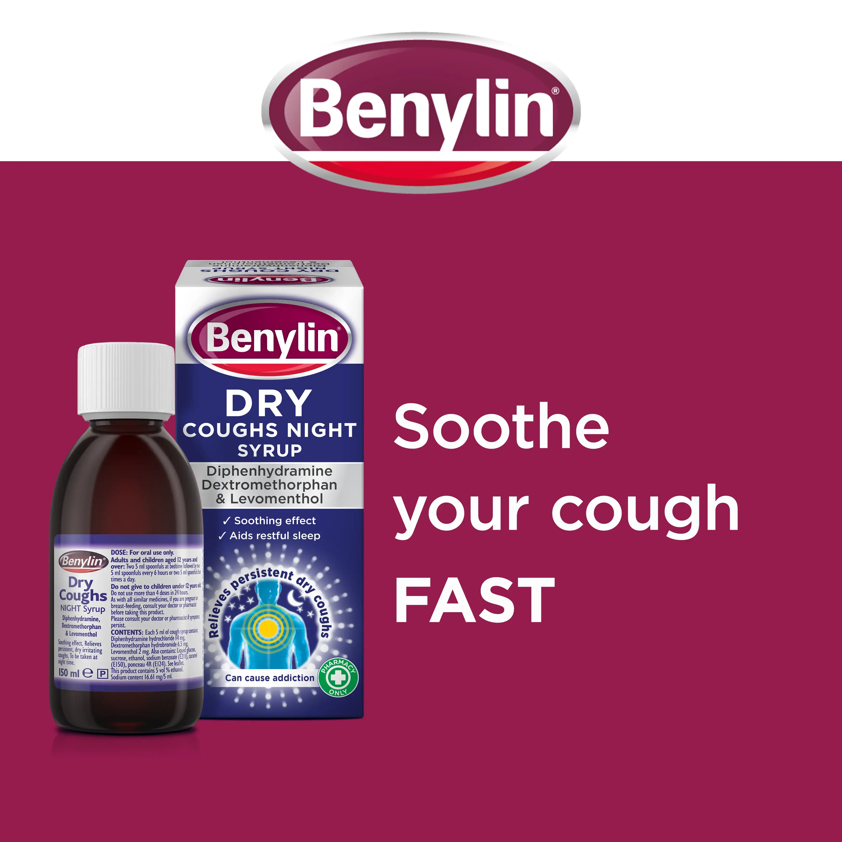 Image with the title: Soothe your cough fast