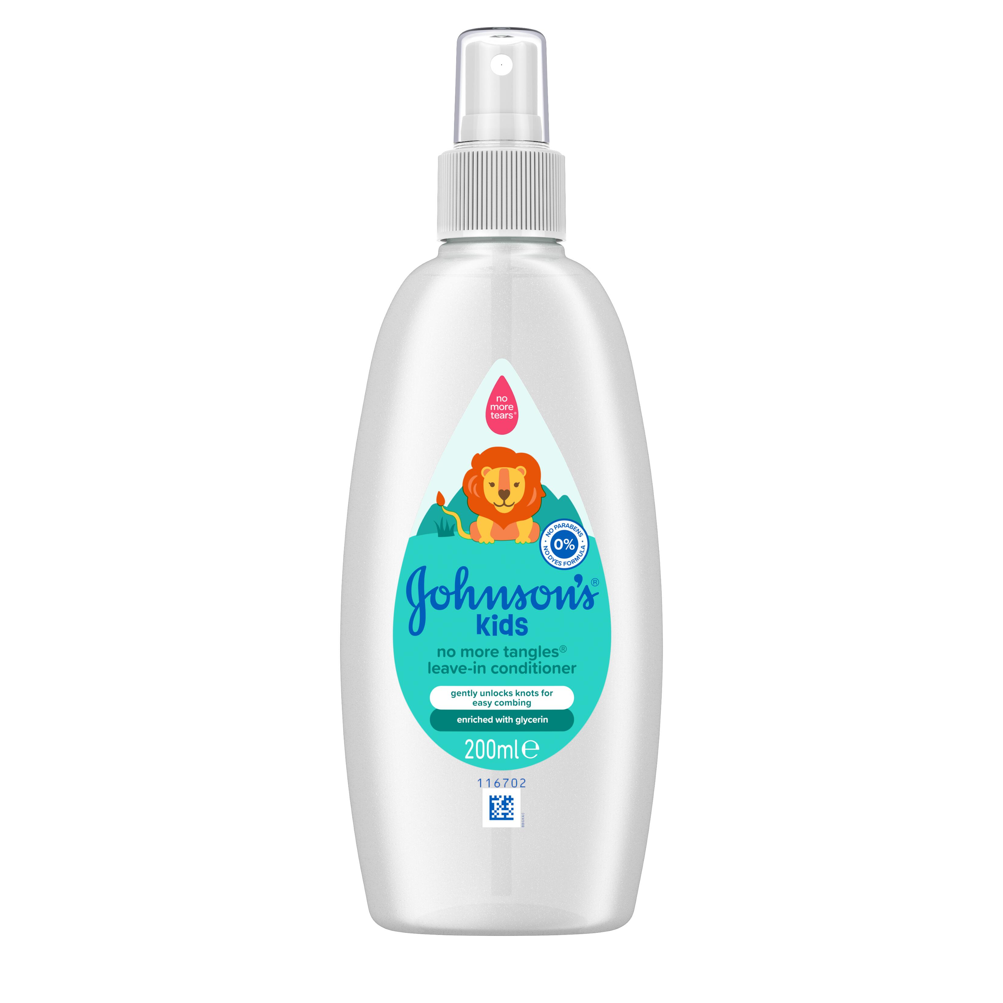 JOHNSON’S® No More Tangles™ Kids Conditioner Spray