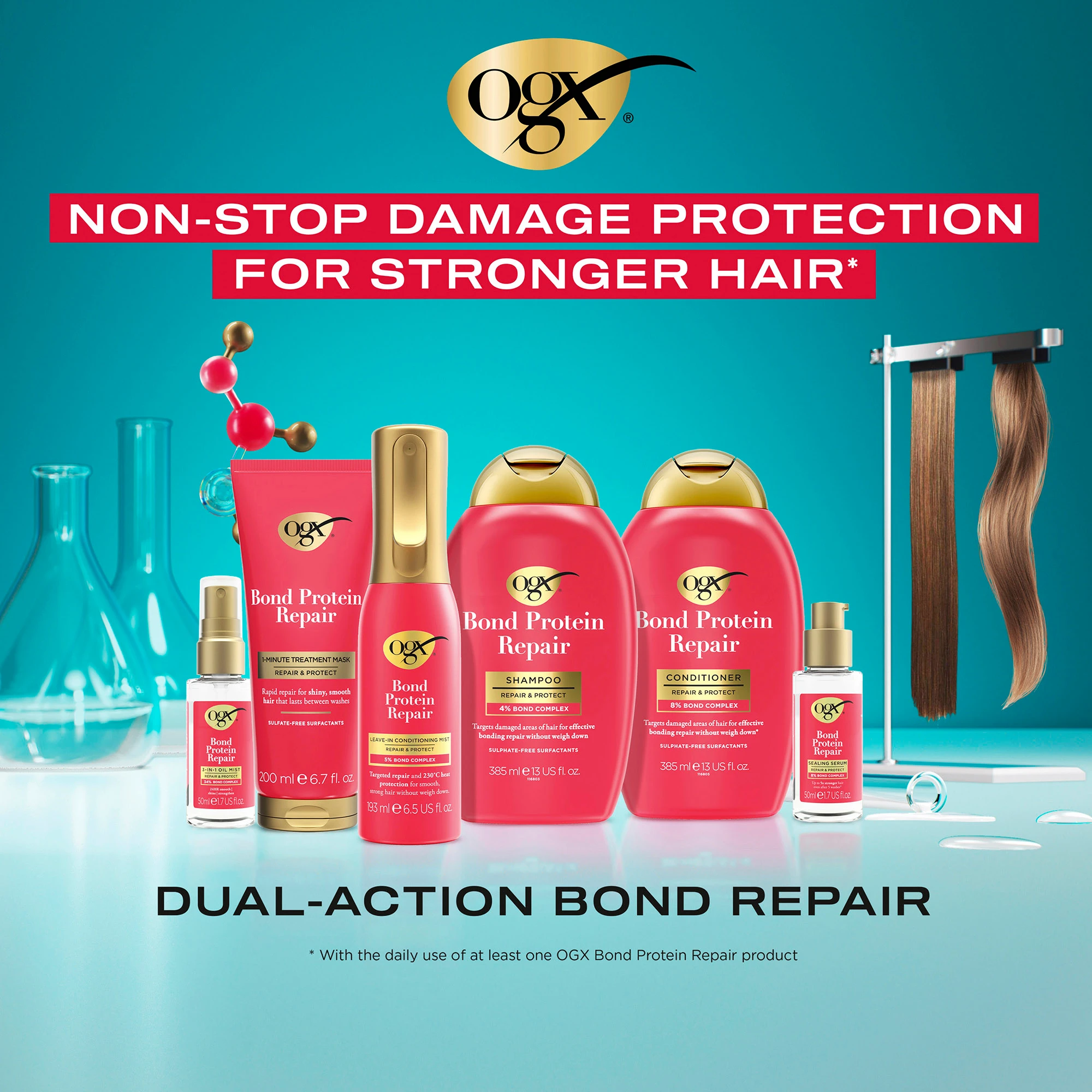 Bond Protein Repair 3-in-1 Oil Mist | OGX® Beauty