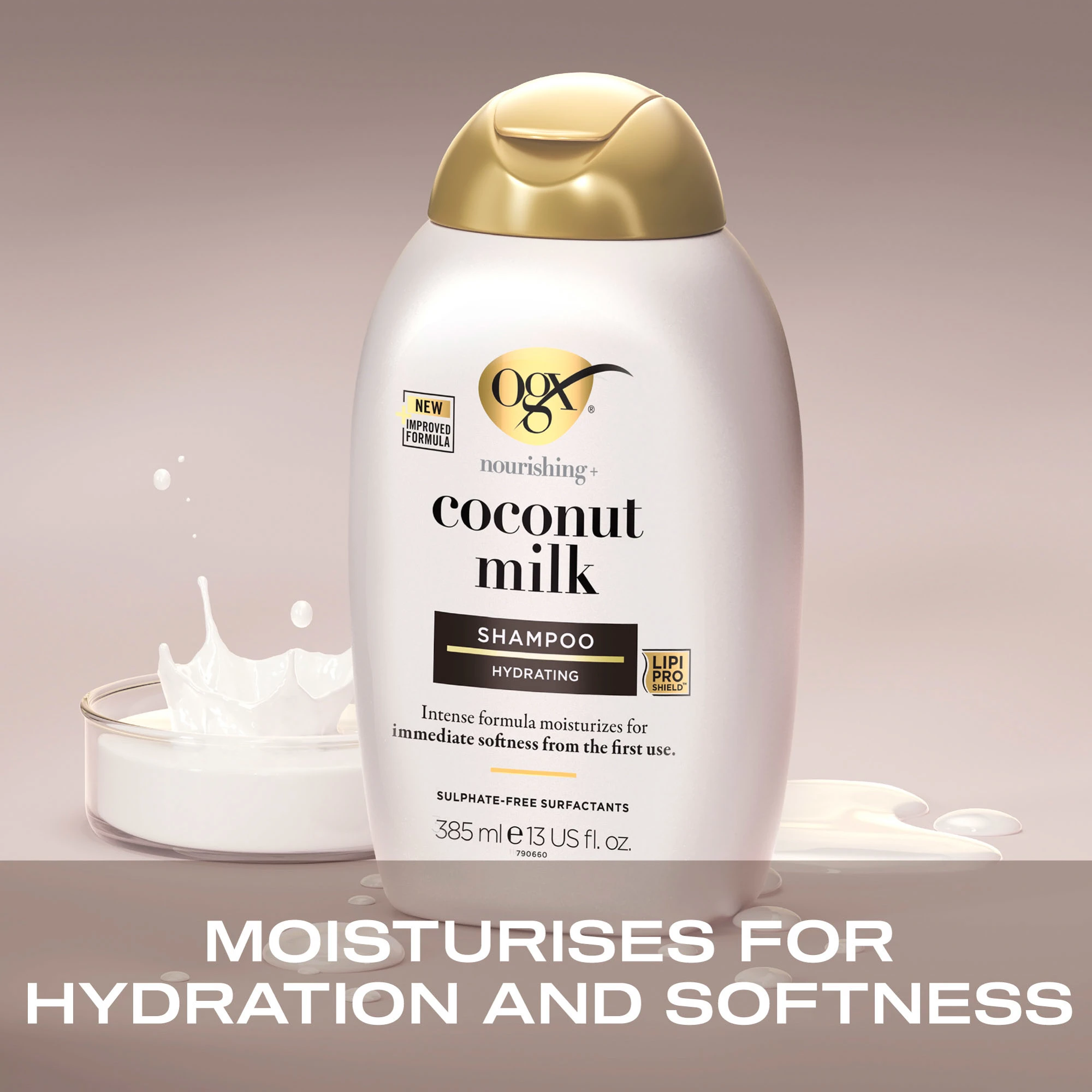 Coconut Milk Shampoo 385ml  | OGX® Beauty