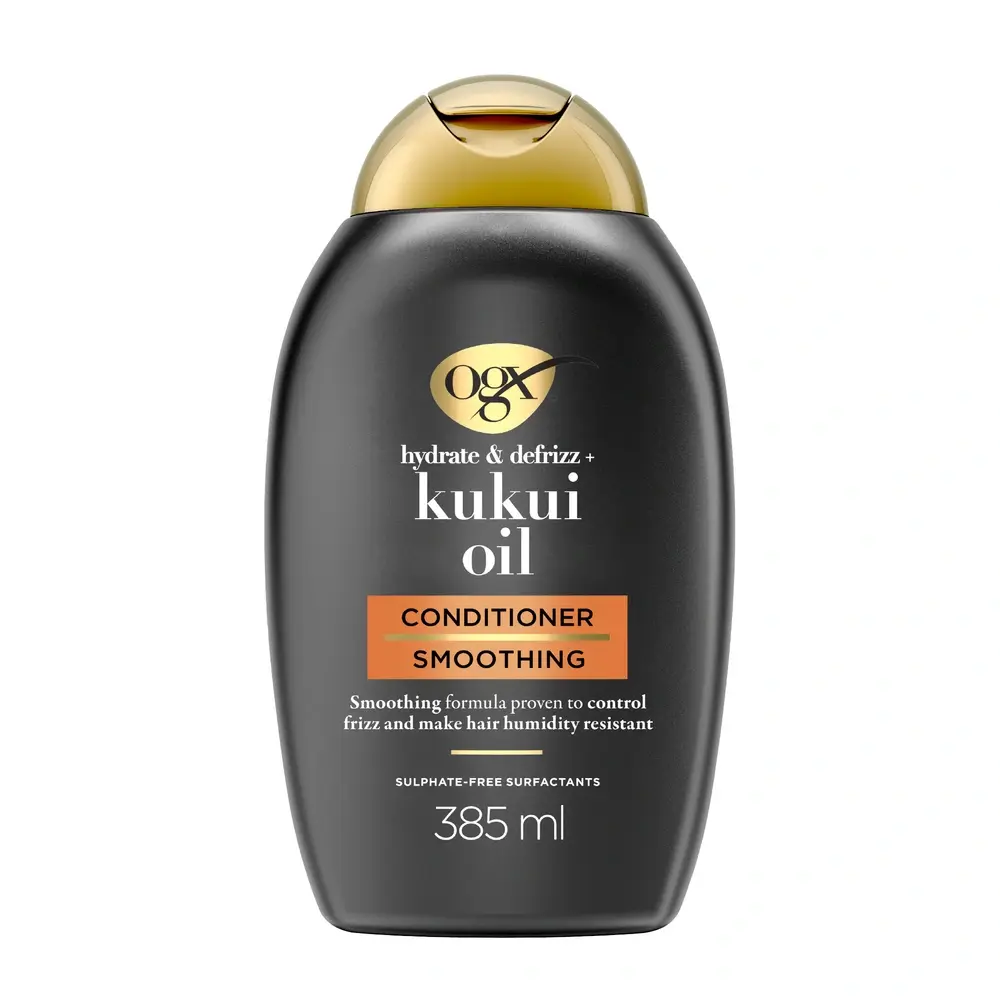 OGX Hydrate & Defrizz+ Kukui Oil Conditioner 385ml  | OGX® Beauty