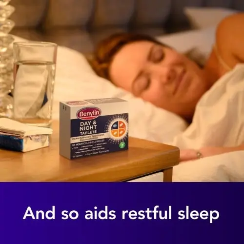 And so aids restful sleep