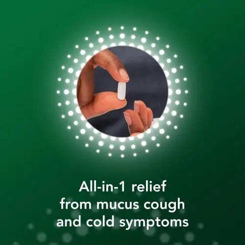 All-in-1 relief from mucus cough and cold symptoms