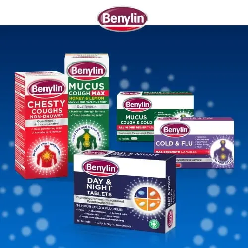 BENYLIN® Day & Night Tablets - Cold & Flu Relief