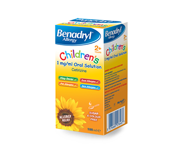 BENADRYL® Children's 2+ Allergy Relief 1