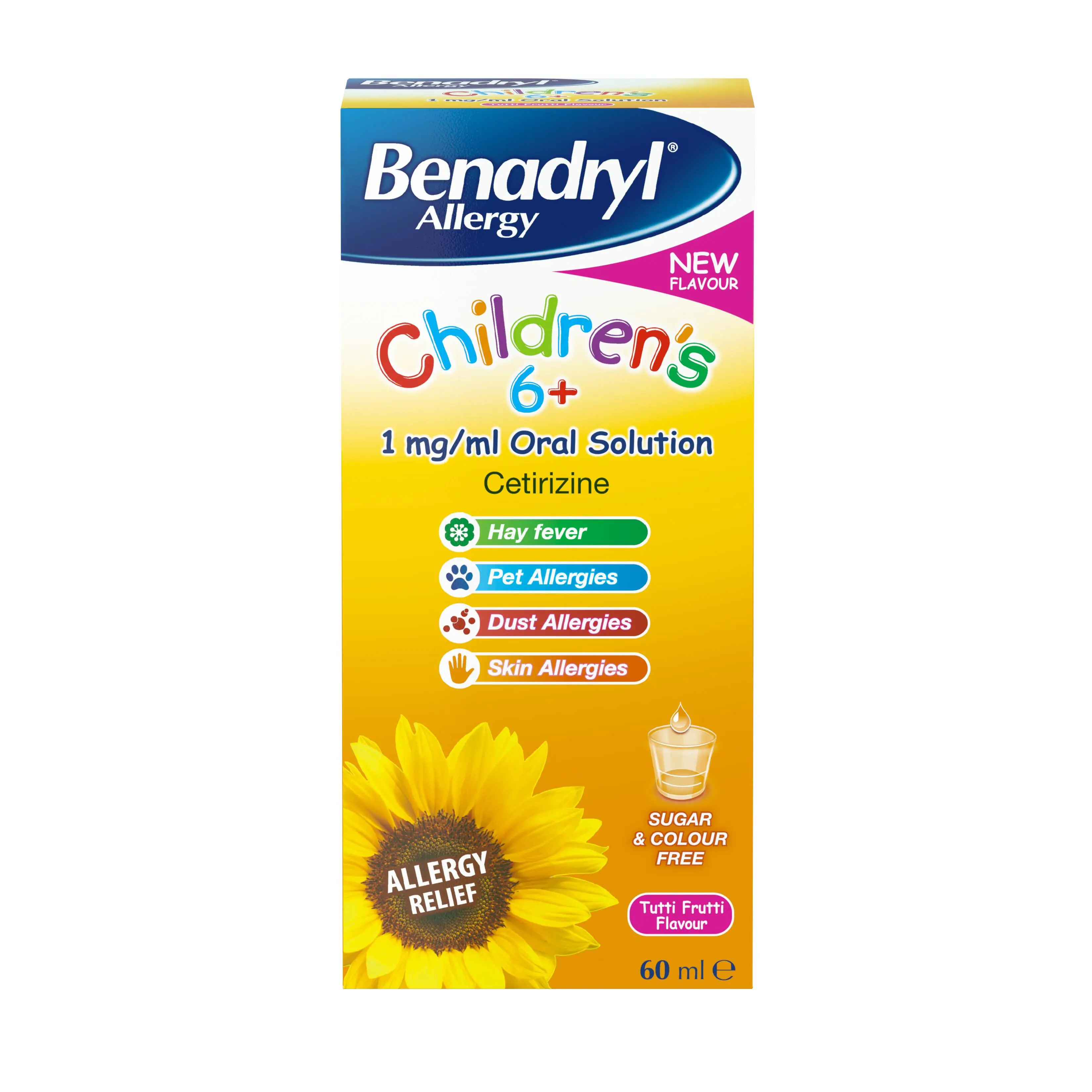 BENADRYL® Children's 6+ Allergy Relief 1