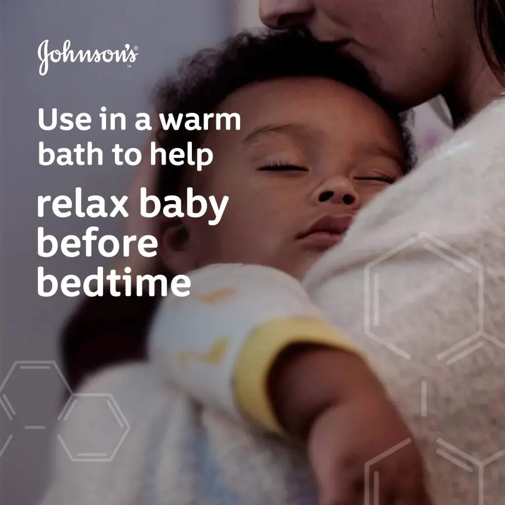 Use in a warm bath to help relax baby before bedtime