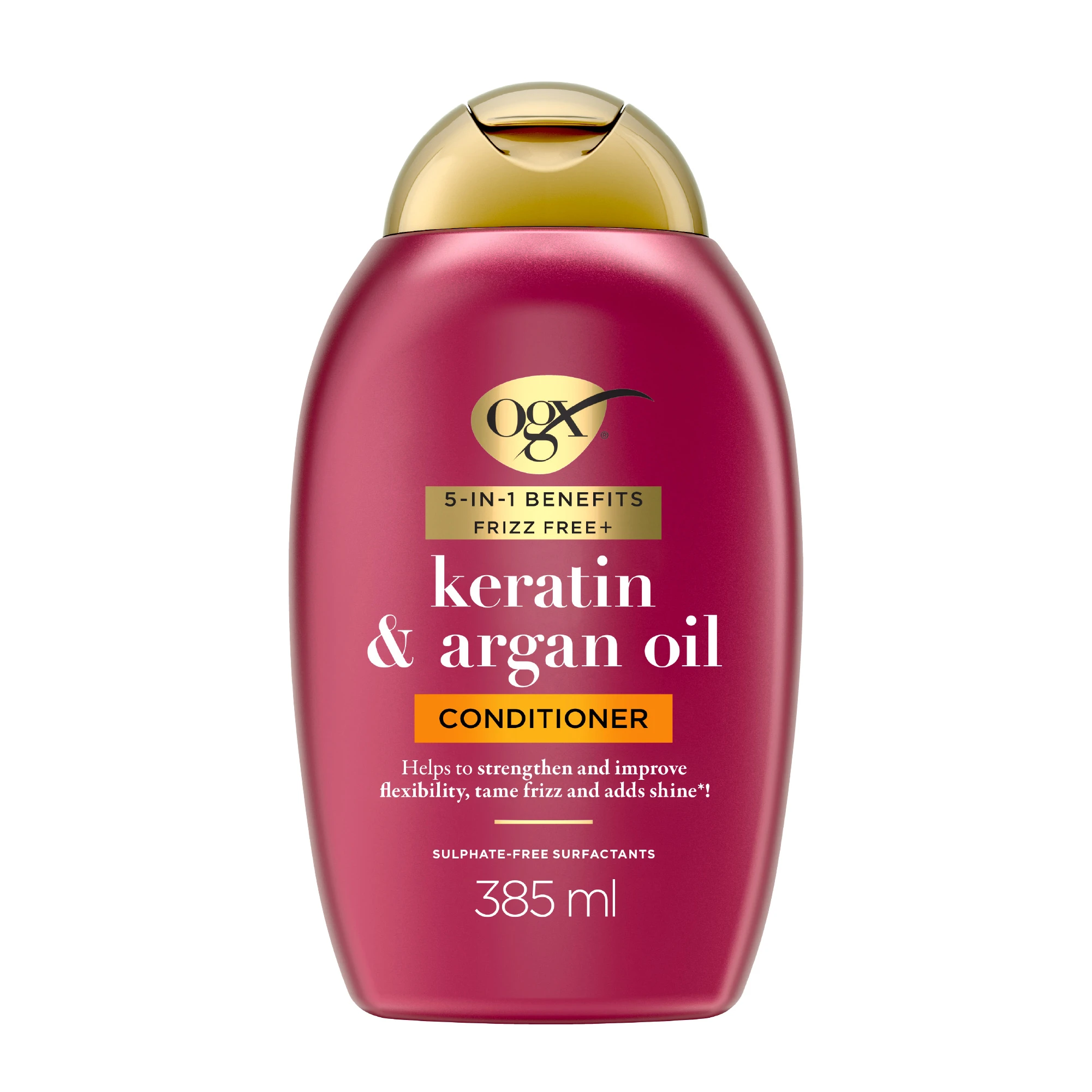 OGX  5-in-1 benefits Frizz Free+ Keratin & Argan Oil  Conditioner, 385ml | OGX® Beauty
